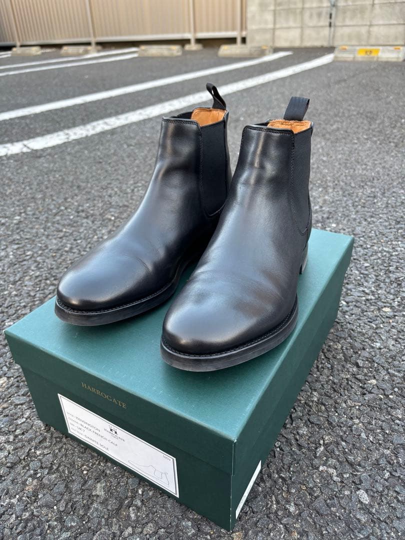 HARROGATE KENSINGTON サイドゴアブーツ　UK7