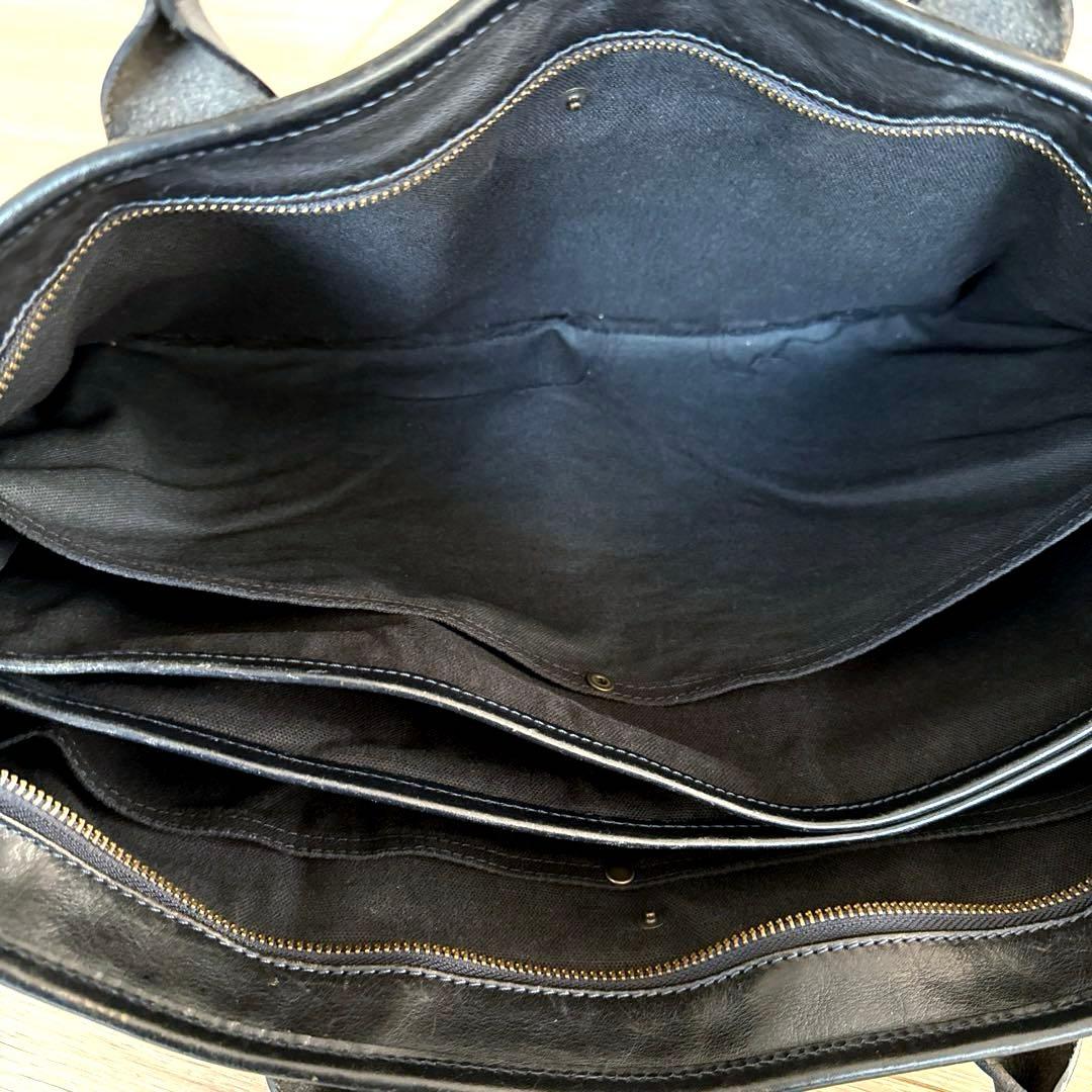 Felisi フェリージ　1781　レザー　ビジネスバッグ　ネイビー