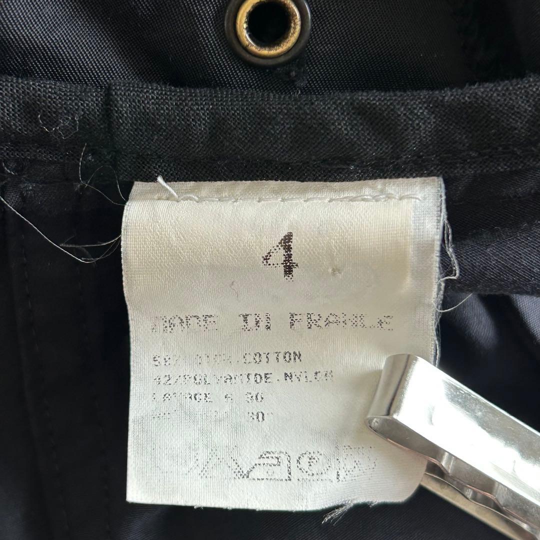 オールドアニエス・ベー　ブルゾン　ライナー付き　ririジップ　フランス製　黒