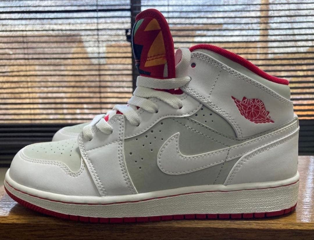 シューズ(女性用) NIKE AIR JORDAN 1 MID WB BG 24cm