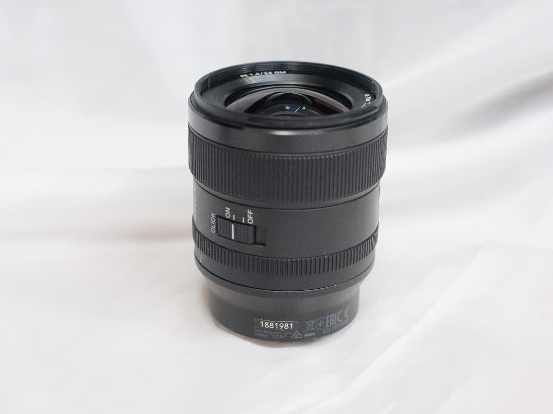 中古美品　SONY FE24mm F1.4 GM レンズ（SEL24F14GM）