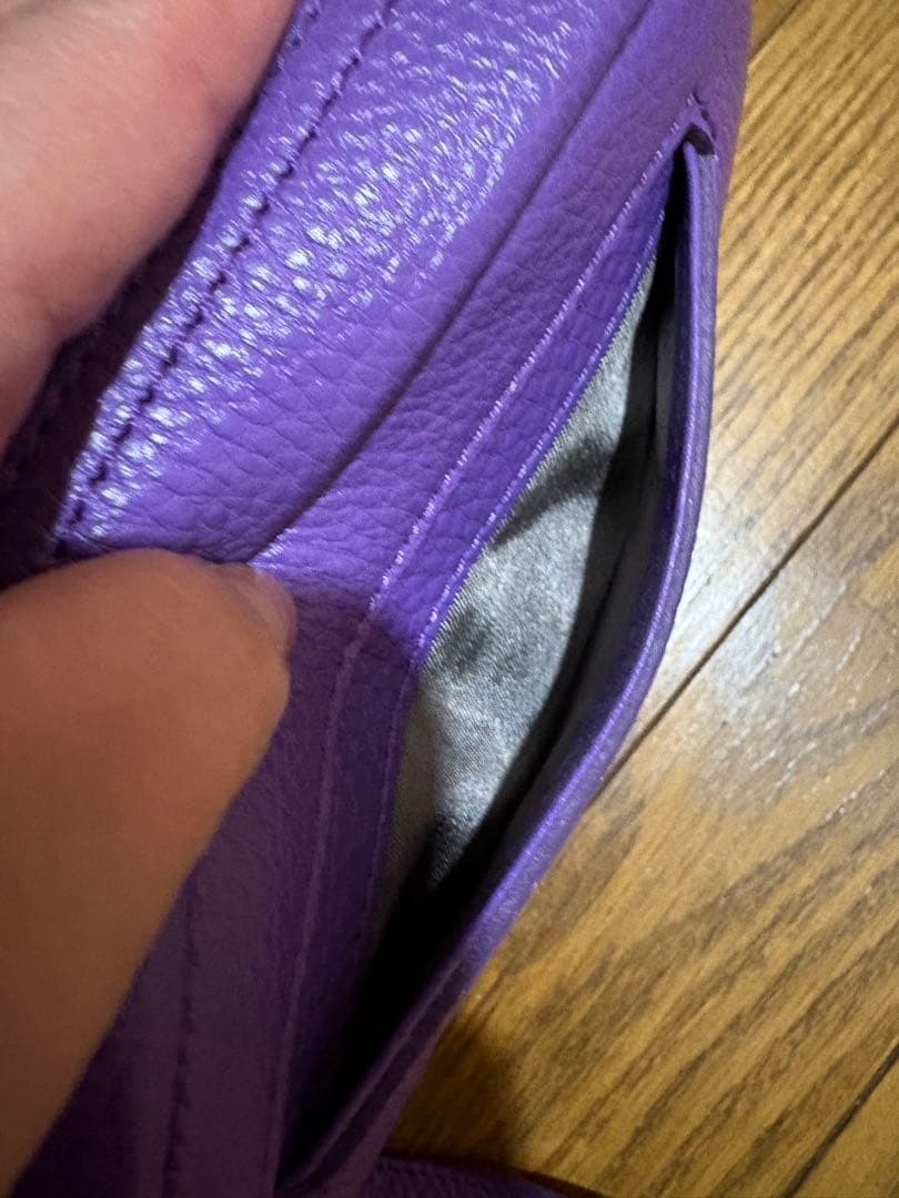 最終お値下げ 土屋鞄　【超美品】現行品　クラルテ コンパクトショルダー パープル