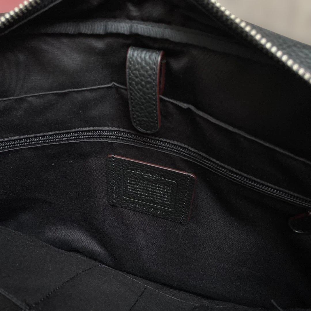 大引き　コーチ　ハミルトン　シボレザー 黒系