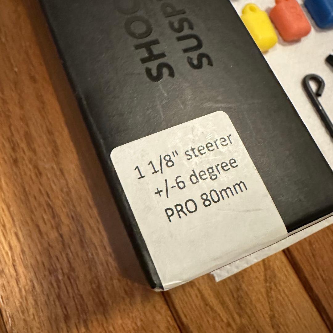 Redshift ShockStop PRO ステム 80mm 1:1/8