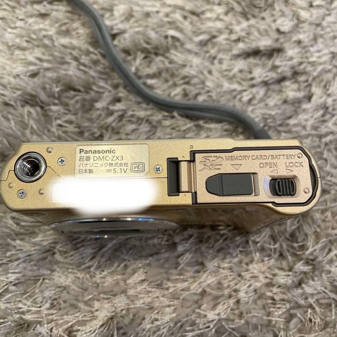 LUMIX 8X Panasonic DMC-ZX3 デジカメ　美品　動作確認済