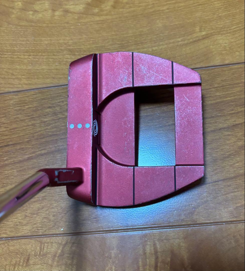 ODYSSEY JAILBIRD MINIパター レッド