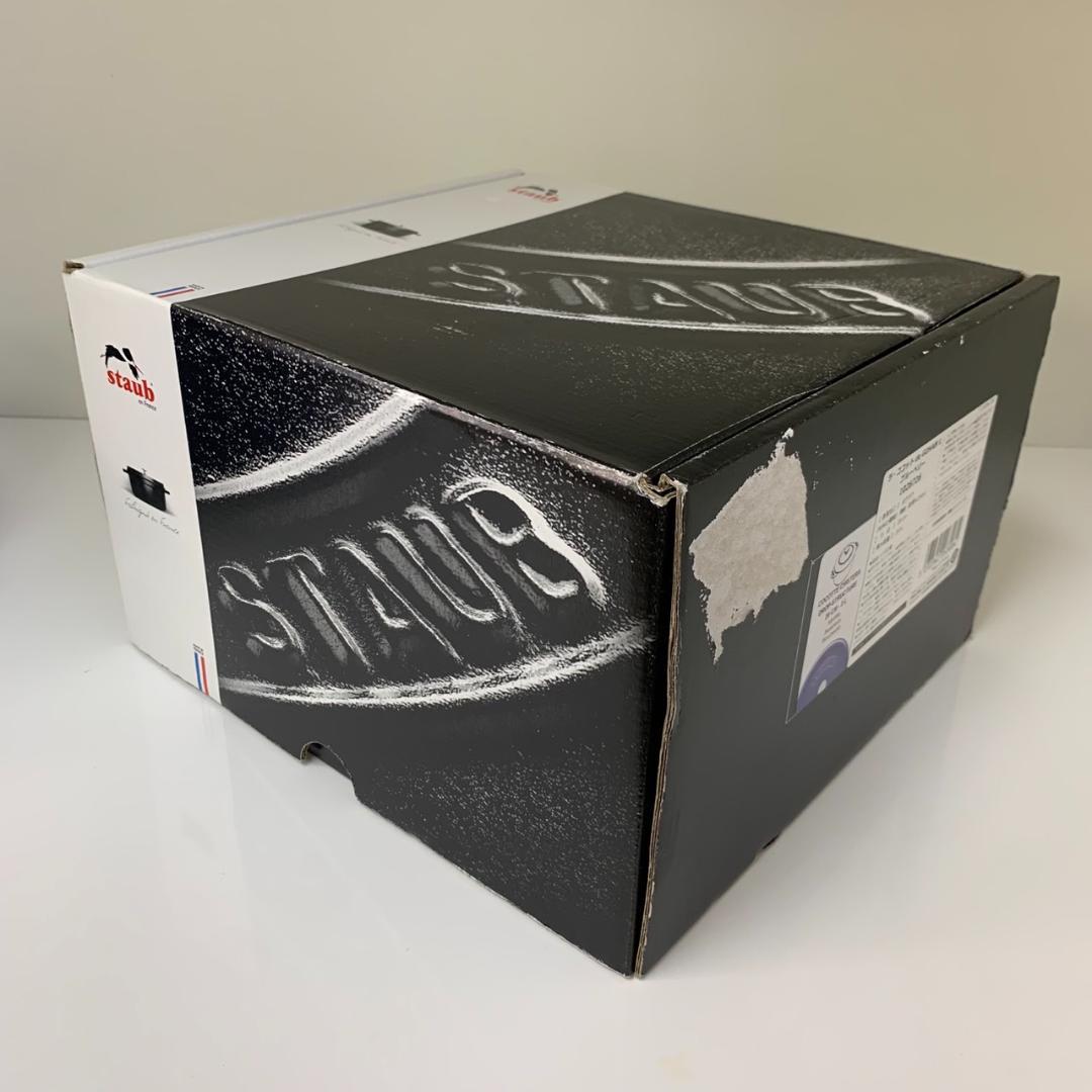 ★未使用　Staub　ラ・ココット　鍋　ブルーベリー　20㎝　3L