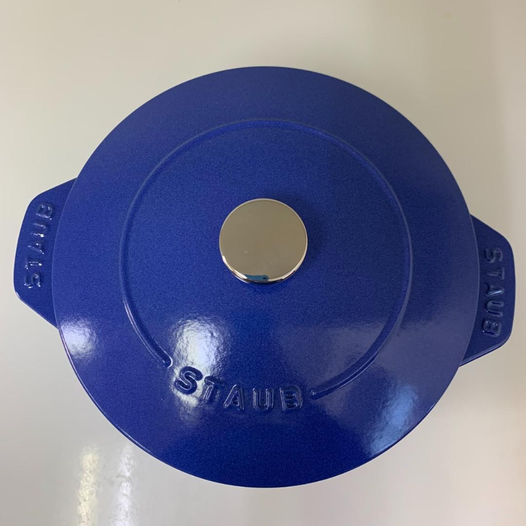 ★未使用　Staub　ラ・ココット　鍋　ブルーベリー　20㎝　3L