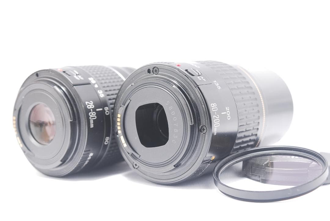 【女性向け最軽量】Canon kiss X7✨Wレンズセット、スマホ転送可