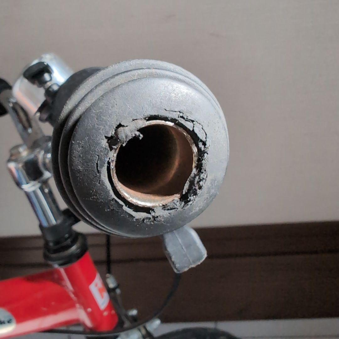 初代へんしんバイク キッズバイク　レッド　スタンド付き ビタミンファクトリー