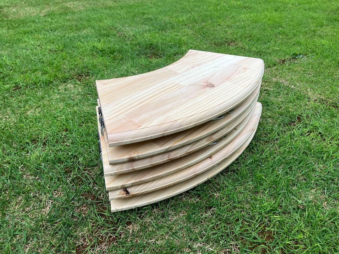 折りたたみサークルテーブル　専用バッグ付き