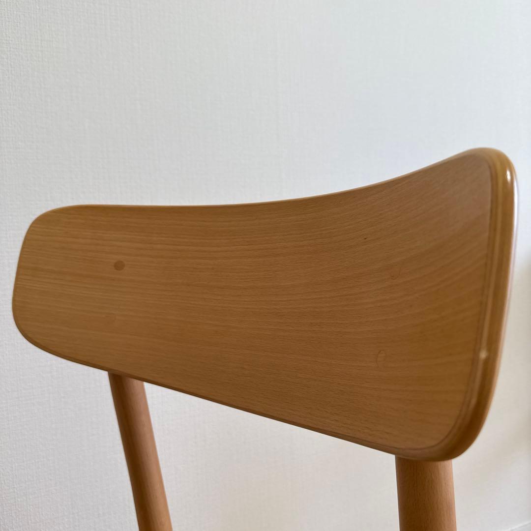 【引取り限定】無印良品 木製デスク チェア 2点セット