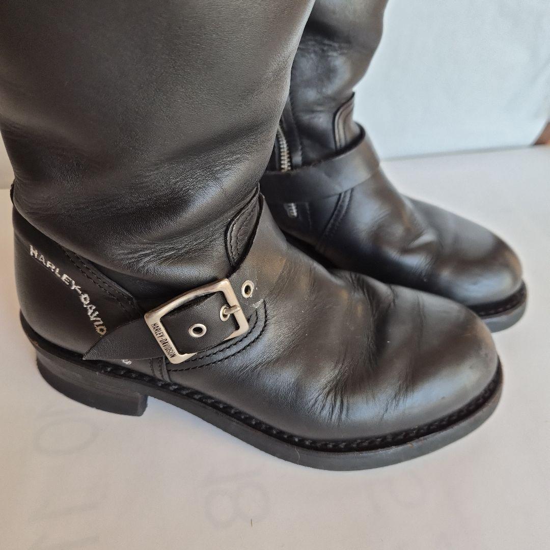 ハーレーダビッドソン エンジニアブーツ ブラック 38(2４cm