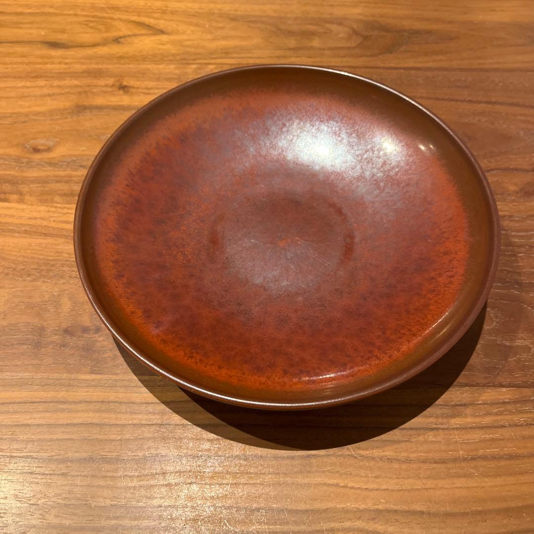 MORIYAMA 鉄赤ディーププレート26cm10枚セット