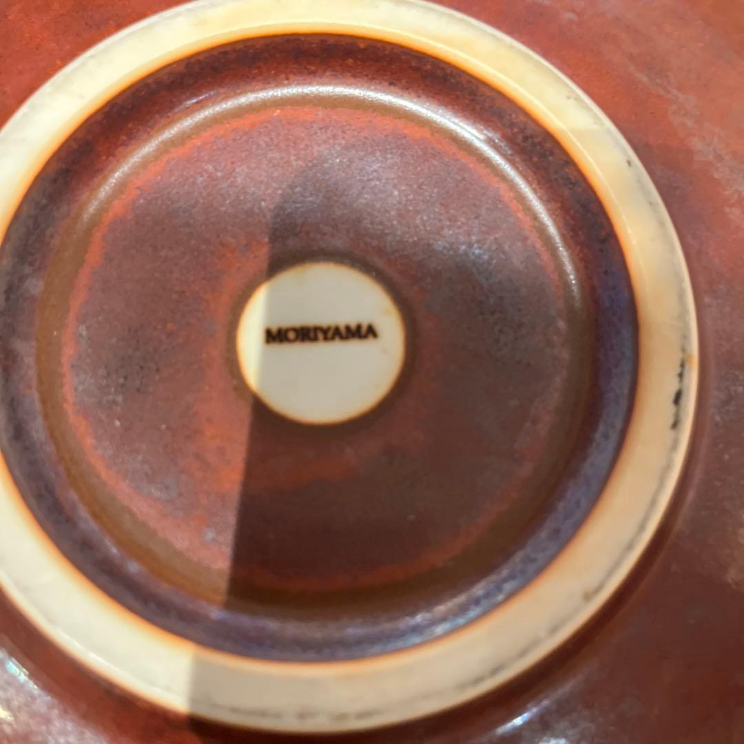 MORIYAMA 鉄赤ディーププレート26cm10枚セット
