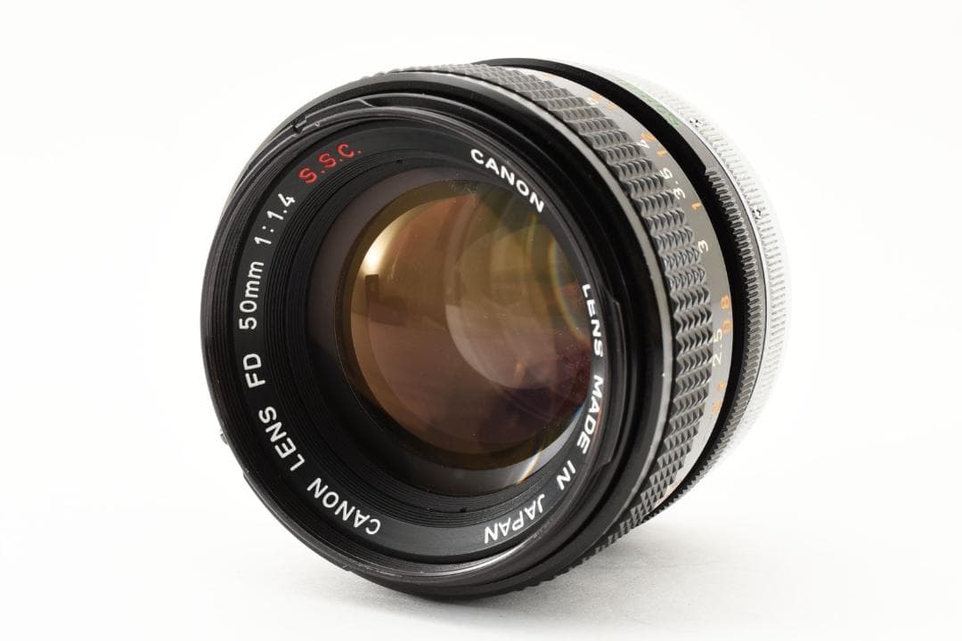 Canon FD 50mm f/1.4 S.S.C. 標準レンズ（整備品）