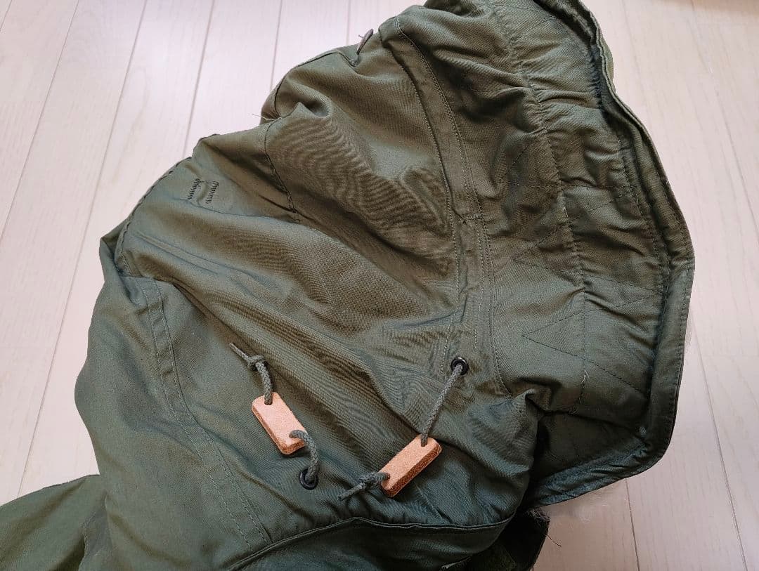 70s 80s M-65 フィッシュテールパーカー フルセット 米軍実物