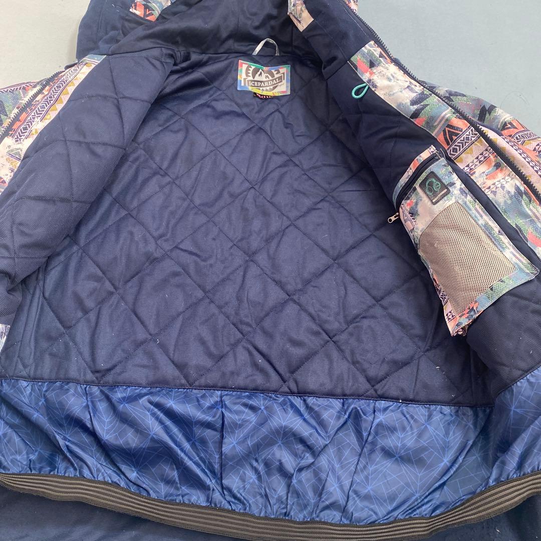 スノーボードウェア 女性用 多色幾何学模様　スキーウェア　冬山ウィンタースポーツ