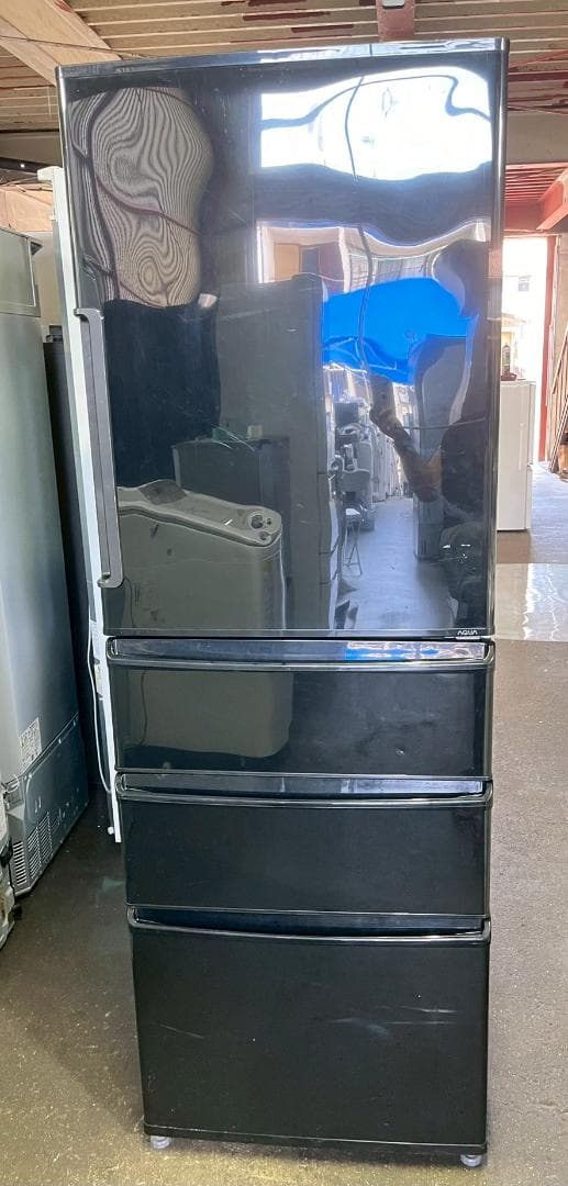 大阪送料無料★3か月保障★冷蔵庫★2017年★AQR-361F(K)★R-127