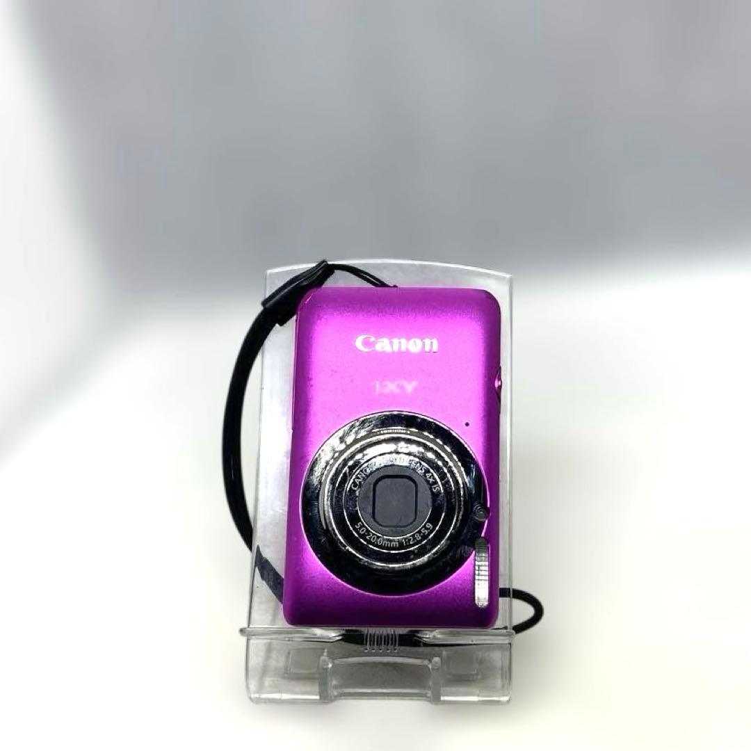 CANON IXY210F PC1588 デジタルカメラ ピンク 動作未確認
