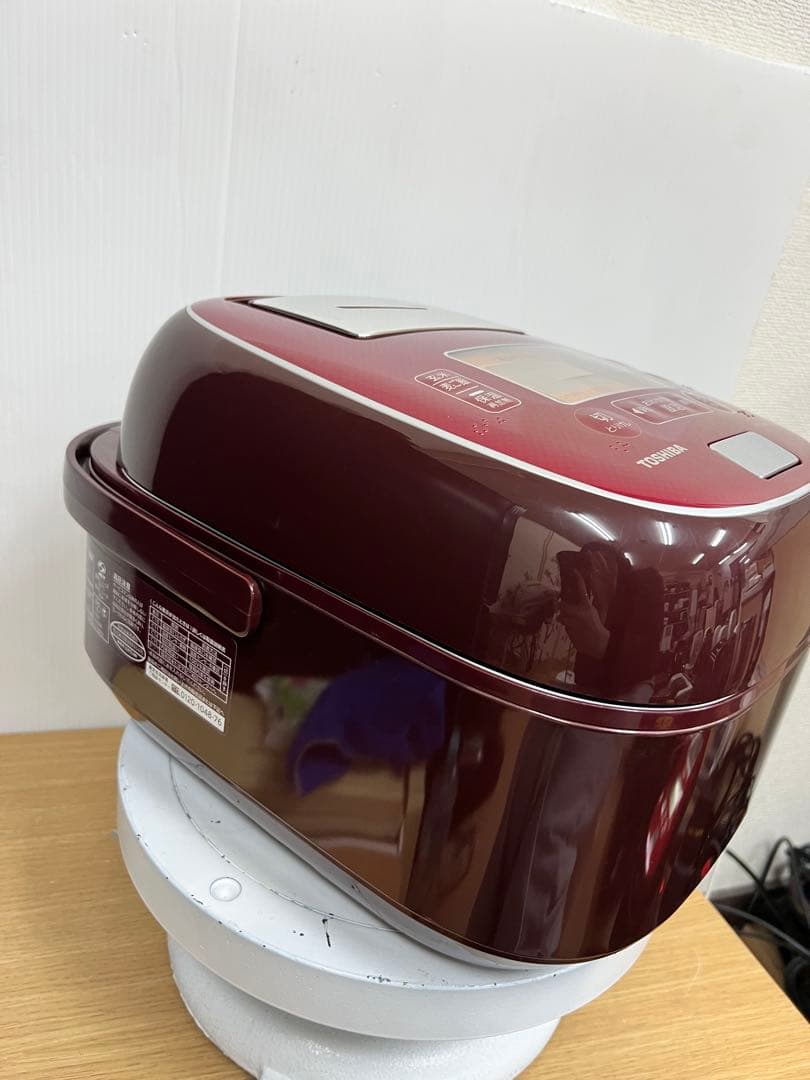 TOSHIBA 東芝 真空圧力IH炊飯器 RC-10VXM 5.5合2019年齢