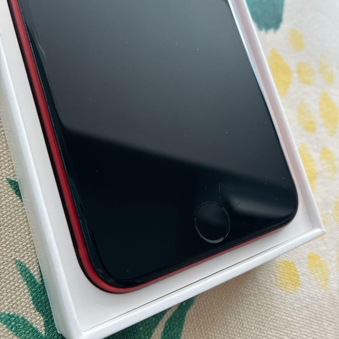 iPhoneSE 第3世代 レッド 128GB SIMフリー 箱&付属品あり