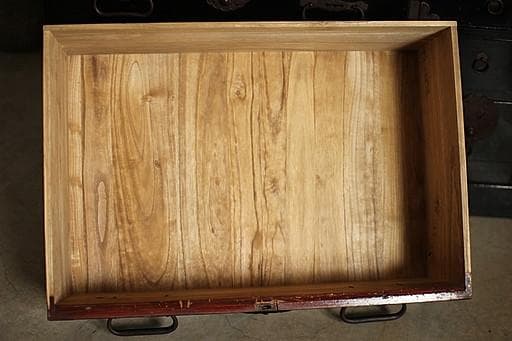 綺麗な丸金具庄内箪笥　抽斗6杯　タンス　収納　古家具　古民家　時代家具