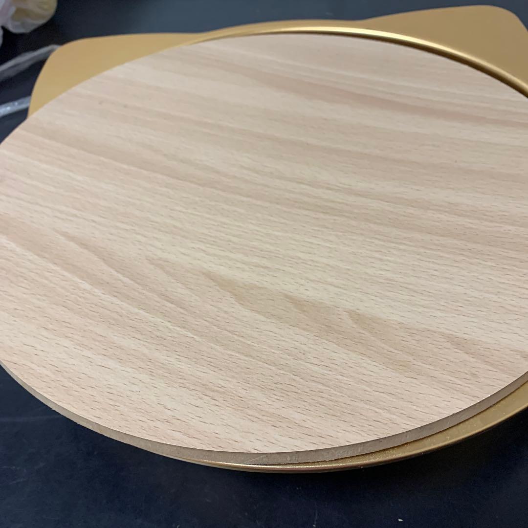 【中古】ゴールド 木製の蓋付き18-417