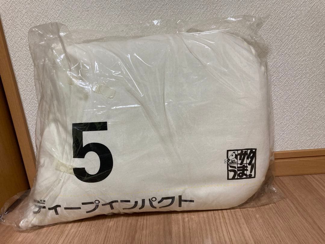 新品　ゼッケン型　クッション　ディープインパクト