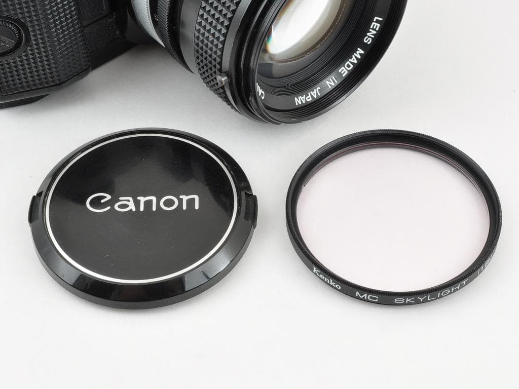 キヤノン AE-1 PROGRAM ブラック FD 50/f1.4 SSC 完動