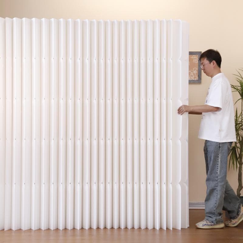 パーテーション間仕切り高さ2ｍ長さ1ｍ-2ｍ組立不要目隠し折りたたみ軽量