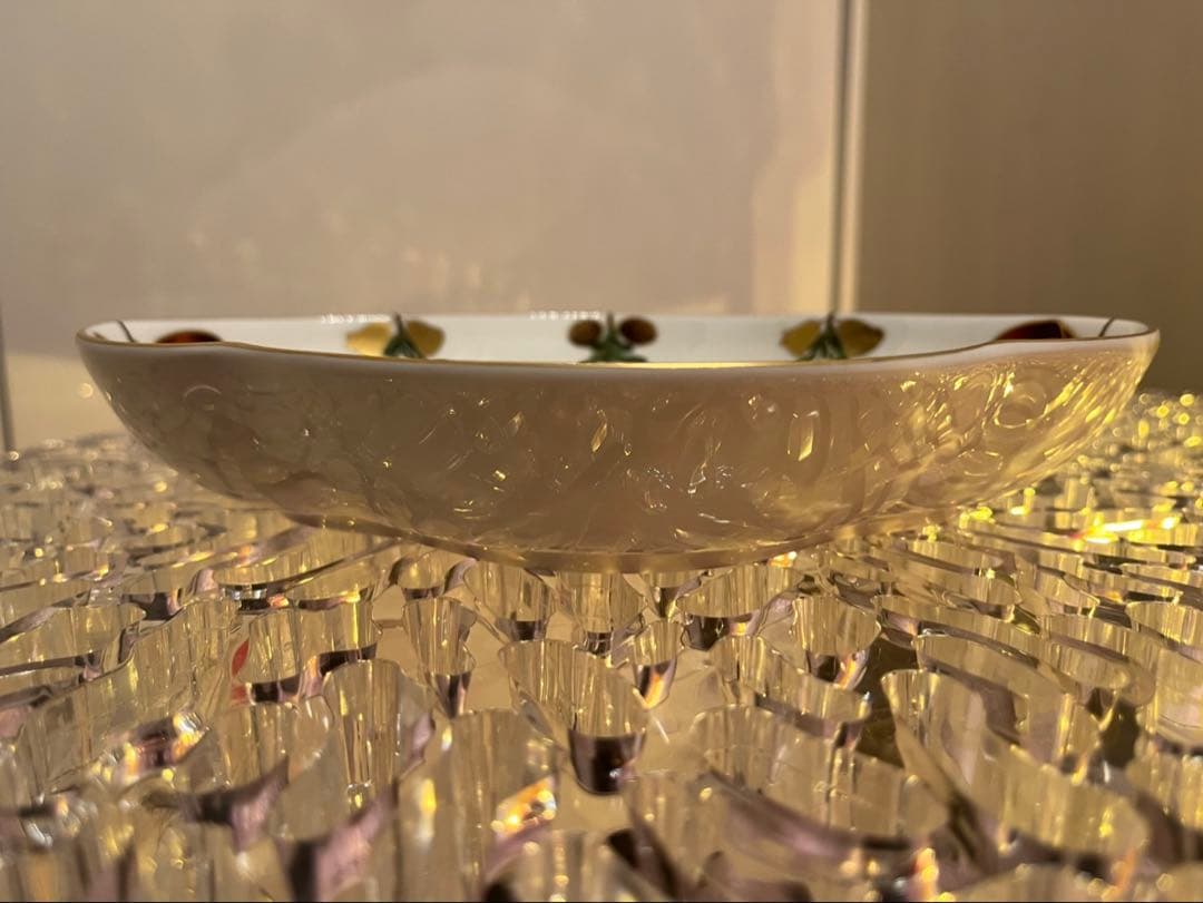 ⭐️新品未使用⭐️ スターフルーテッド クリスマス ディッシュ２枚18cm〜22cm