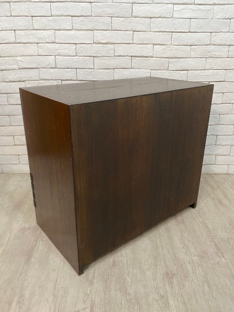 【東京都内23区配送無料】アンティーク　ミニ　箪笥　木製　引き出し　古道具　民芸