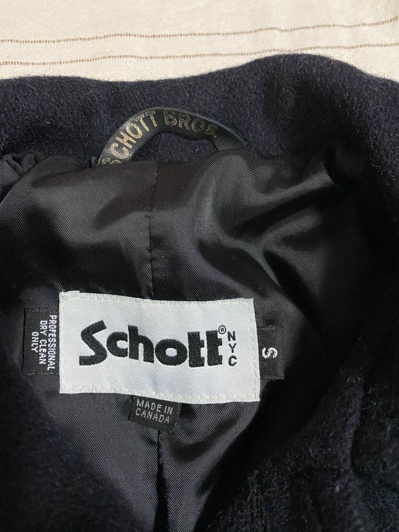 Schott BRORS.◆カナダ製◆レディースワンスターピーコート