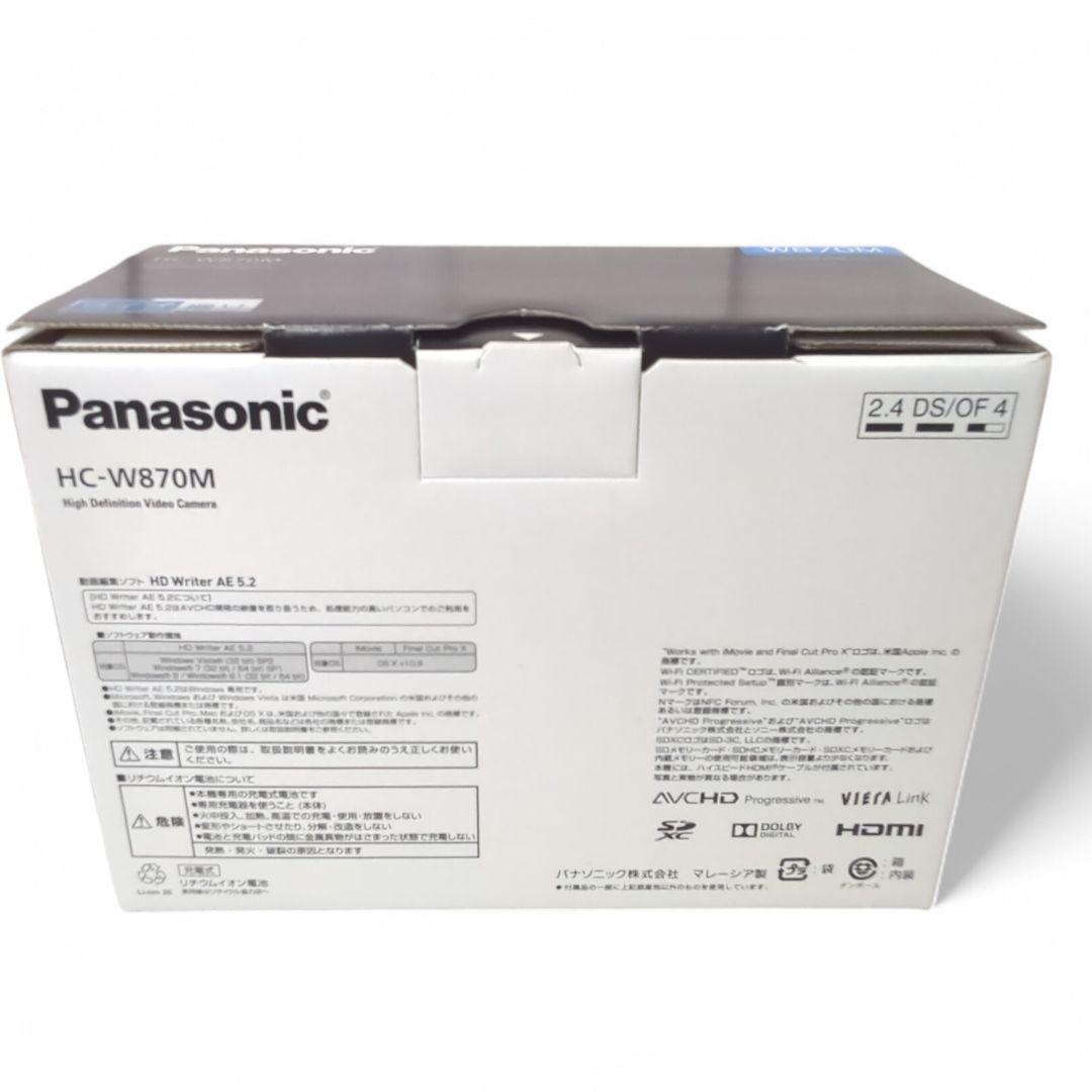 ☆極美品☆ Panasonic パナソニック ビデオカメラ HC-W870M