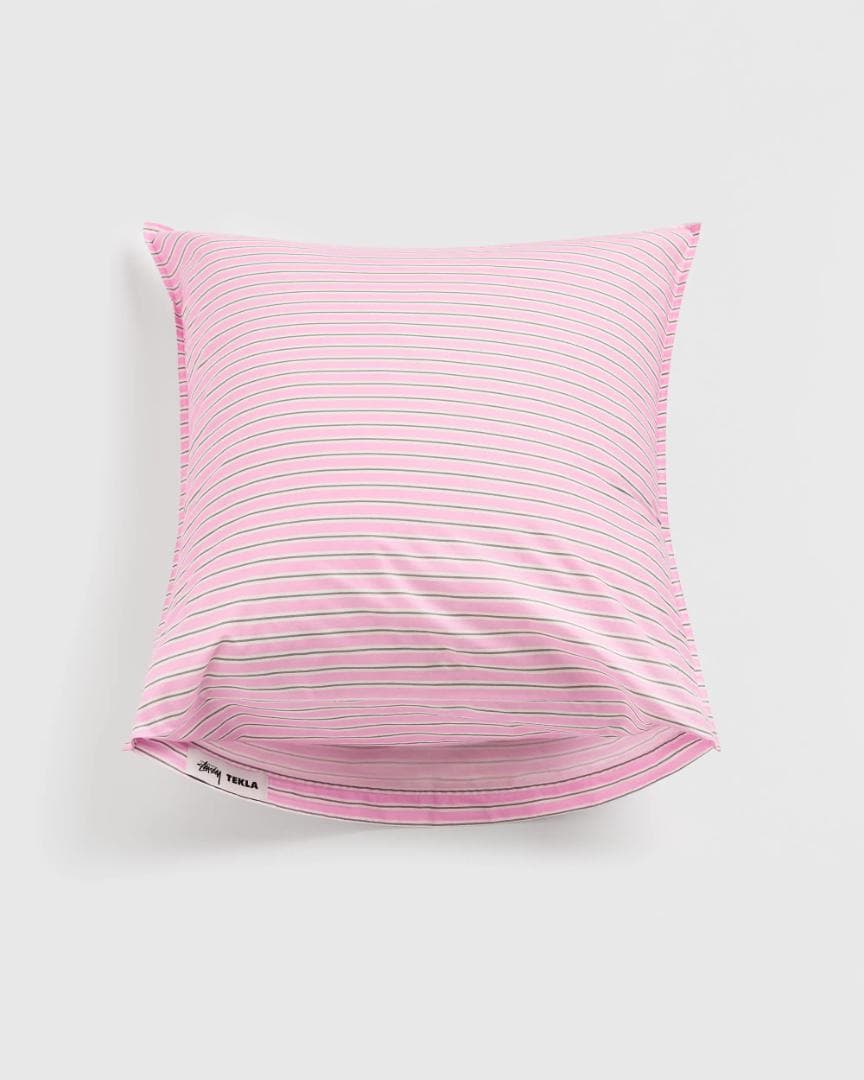 シーツ・カバー Stussy x Tekla / Pink Stripes pillow