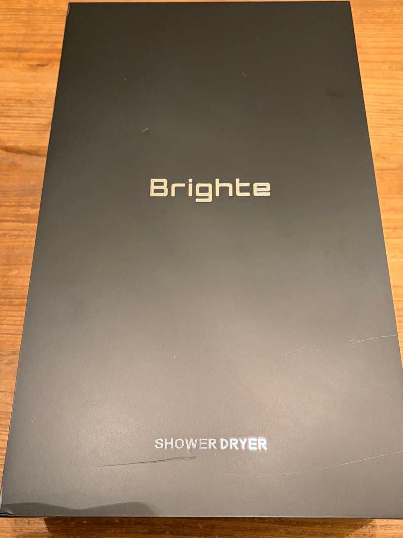 Brighte SHOWER DRYER 黒　ブライト　シャワードライヤー