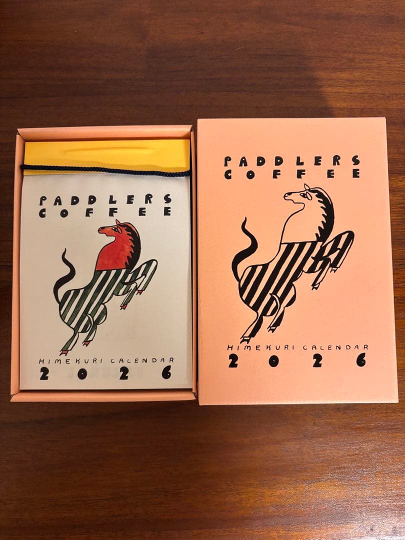 [イラスト入り］パドラーズコーヒー　PADDLERS COFFEE カレンダー