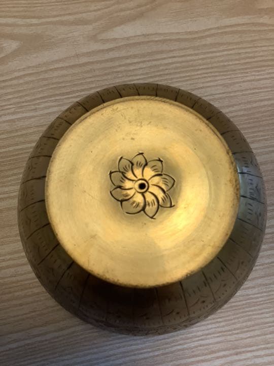 《 新品　チベット密教 》 法具　グルパ　GULPA ライスボウル　w44