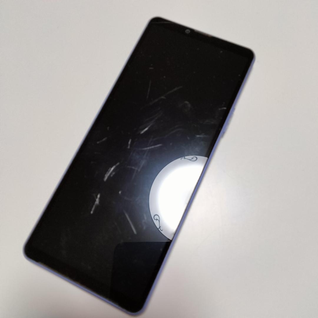 【XQ-CC44 128GB】スマートフォン／画面傷あり／外箱・美品／128GB