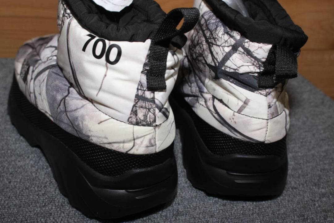 27㎝　ノースフェイス　700ヌプシブーティーショート迷彩カモフラスノーブーツ