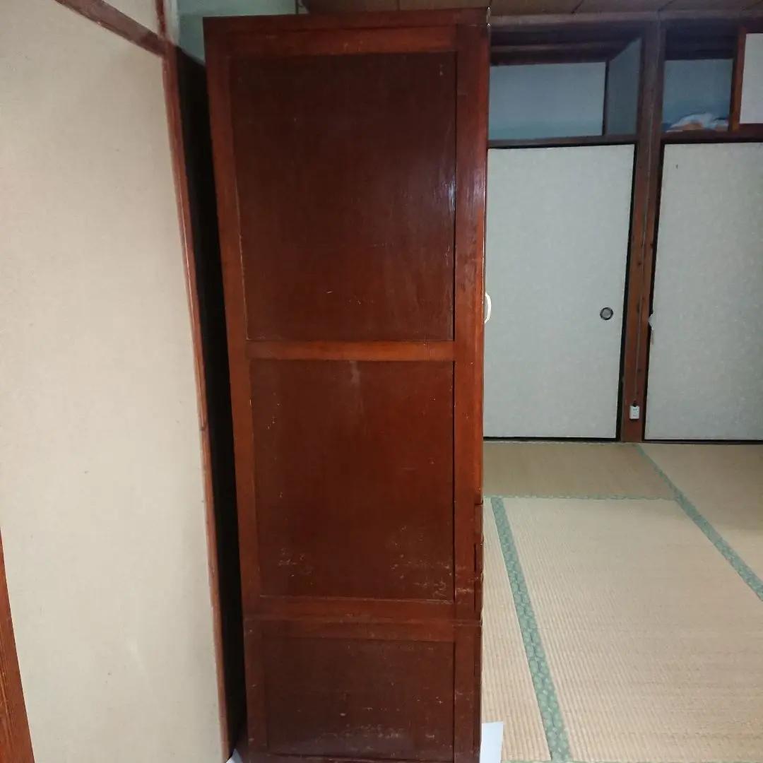洋服タンス ワードローブ 古家具　天然木箪笥