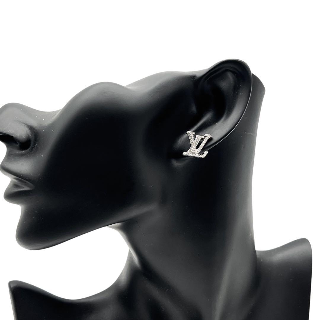 【美品】ルイヴィトン　アイコニック　ピアス　シルバー　アクセサリー　750