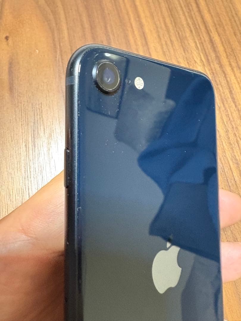 美品◇◆iPhone SE 第3世代　ミッドナイト 64GB 新品バッテリー◆