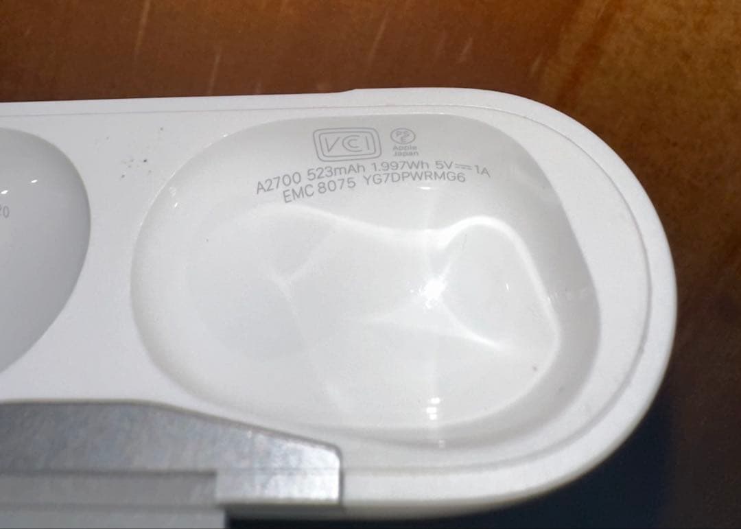 正規品AirPods Pro 2USB-Lightning本体 本革レザーケース