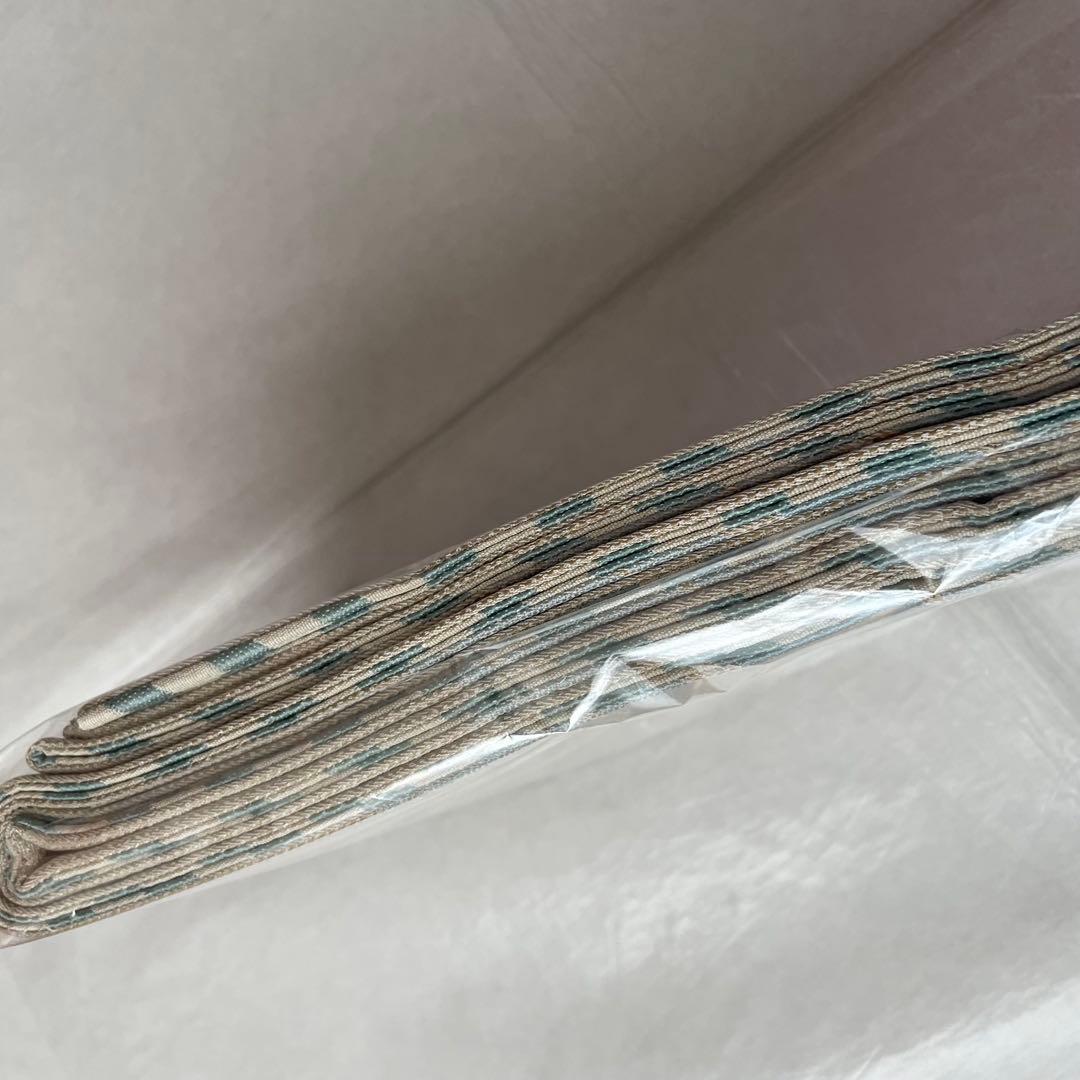 新品未開封　半幅帯 西陣織 波千鳥 リバーシブル