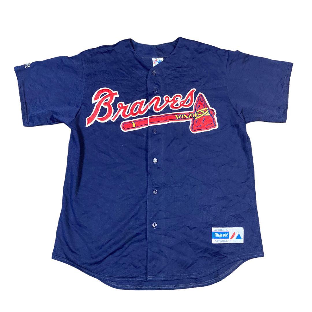 応援グッズ Atlanta Braves Kenny Lofton GAME SHIRT