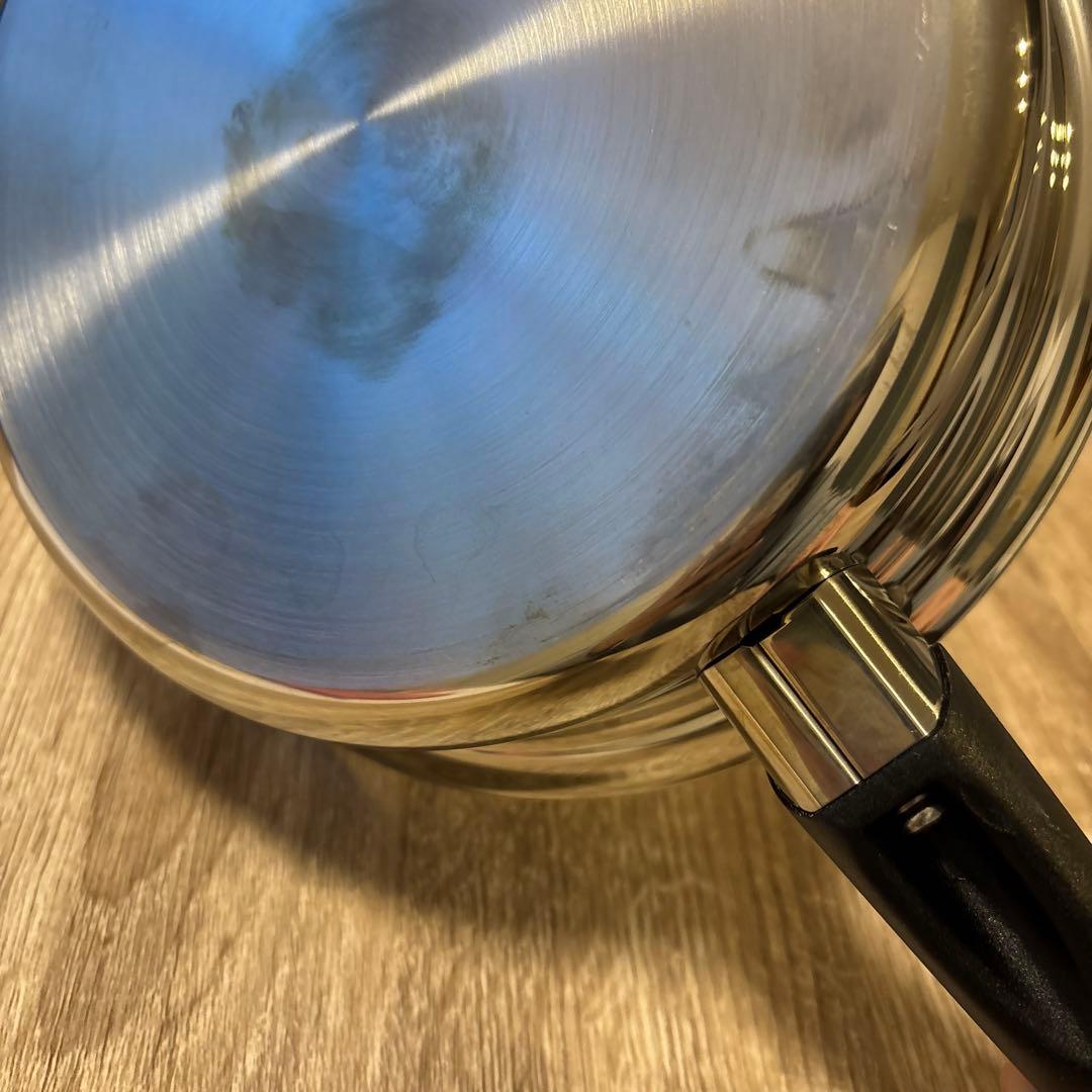 美品✨️Amway 蓋付きフライパン22cm