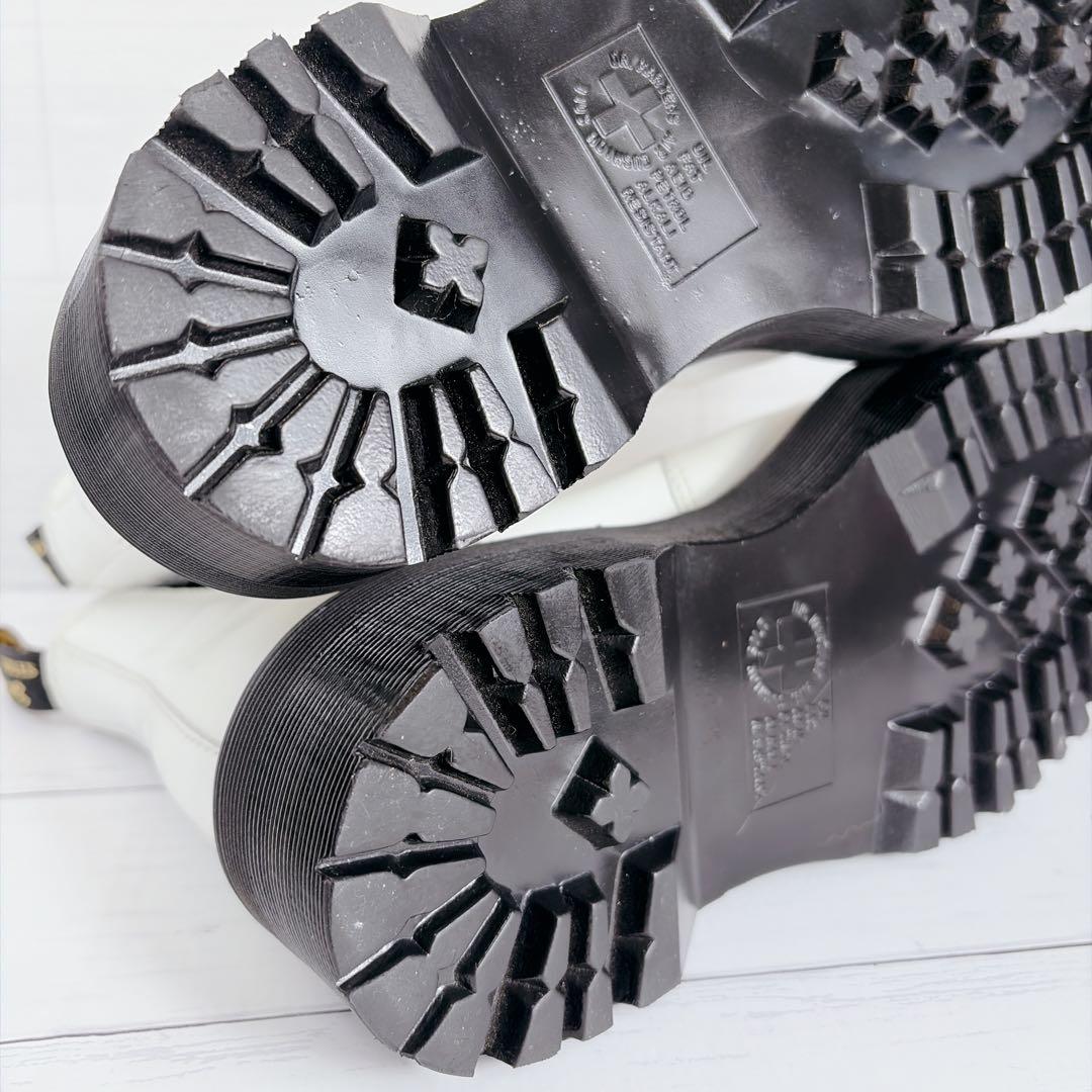 美品　Dr. Martens QUAD チェルシーブーツ24〜24.5cm厚底