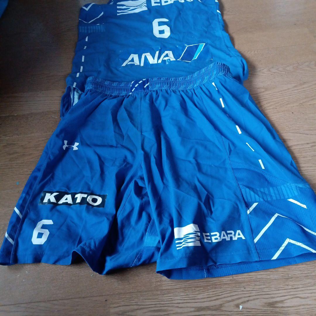 東京羽田ヴィッキーズユニフォーム上下6番星澤選手アンダーアーマー